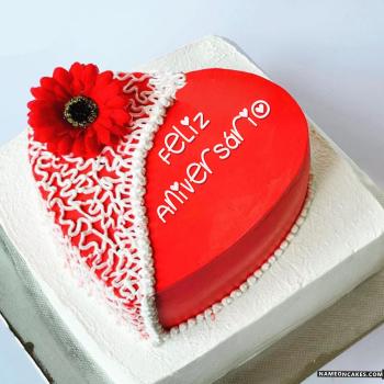 Bolo De Feliz Aniversário Com Nome